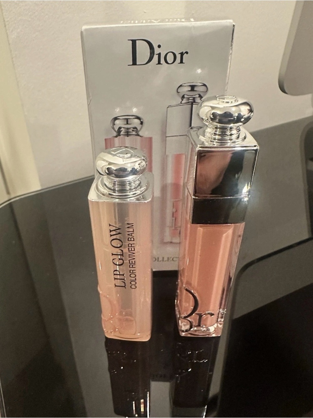 Dior Lip Glow and Maximizer Set in 001 Pink